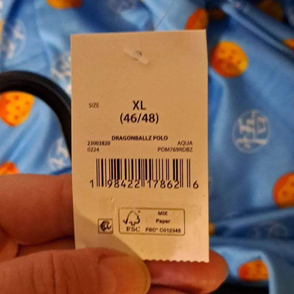 DragonBallZ polo NWT